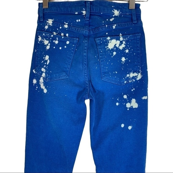 Cotton Citizen High Waist Distressed Jeans Size 25 - Picture 5 of 8